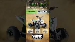 ELECTRIC ATVS  FREE SHIPPING  WWWVENOMMOTORSPORTSUSACOM [upl. by Squier984]