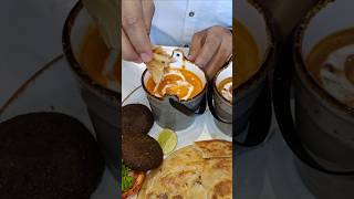 Shahi Paneer with Lachha Paratha 😱 food shorts shortsviral foodie [upl. by Naot]