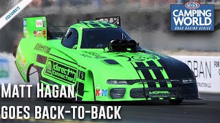 Matt Hagan goes backtoback at Gatornats [upl. by Ezechiel]