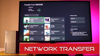 Xbox Series X amp S Network Transfer [upl. by Emmalynn]