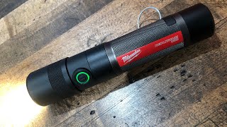 Milwaukee USB REDLITHIUM Rechargeable Flashlight 1100L  Worth Its Weight In Gold [upl. by Onivag317]