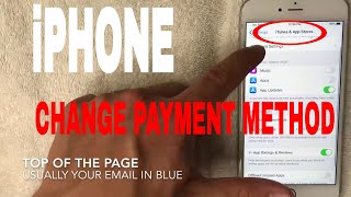 ✅ How To Change iPhone Payment Method 🔴 [upl. by Shandie]