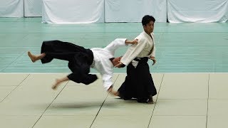 UESHIBA Mitsuteru Dojocho  57th All Japan Aikido Demonstration 2019 [upl. by Puklich]