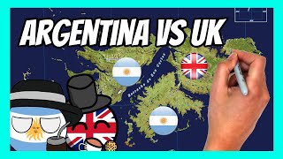 💥La GUERRA de las MALVINAS en 7 minutos💥  Guerra ARGENTINA VS UK [upl. by Higley254]