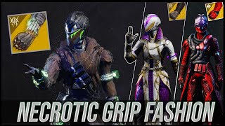 Destiny 2 How to Fashion the Necrotic Grip  Season of the Haunted [upl. by Lotson330]