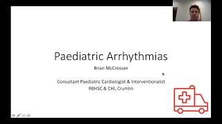 Paediatric Arrhythmias  Paediatric Emergencies 2020 [upl. by Seessel]