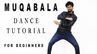 Muqabala Dance Tutorial for Beginners  Step by Step  ABDC [upl. by Fulbert]