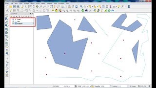 QGIS How To Create Shapefile Point  Line  Polygon [upl. by Auohc]