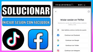 🔴Tiktok no me deja iniciar sesion con facebookSolucion [upl. by Ricardama394]