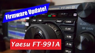 New Firmware Updates on Yaesu FT991A The Process Required Main Firmware V204 [upl. by Ofori]