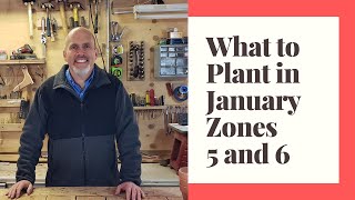 What seedlings to start in January in Zones 5 and 6  January Garden Planting Guide [upl. by Kip793]