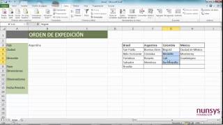 Tutorial Excel  Doble Validacion de datos [upl. by Llerut580]