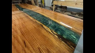 Making a River Table  Start to Finish [upl. by Lotsyrc349]