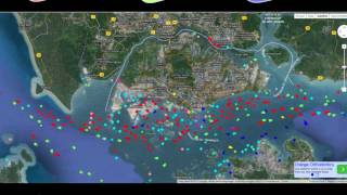 Malacca Singapore Strait [upl. by Annaerb]