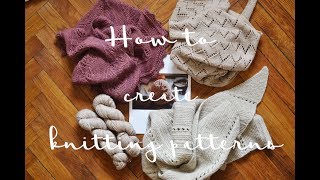 How to create a knitting pattern in 10 steps [upl. by Arrehs935]