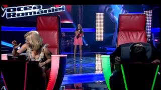 Andreea Olariu  I surrender  Vocea Romaniei  Auditii pe nevazute  Sezon 2  Editia 3 [upl. by Haimerej424]