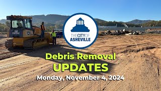 Debris Removal Updates  NOV 4 2024  County Briefing [upl. by Aileen157]