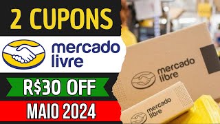 CÓDIGO DE CUPOM MERCADO LIVRE MAIO 2024 » R30 OFF 💛 Cupom de desconto Mercado Livre Hoje [upl. by Felicia]