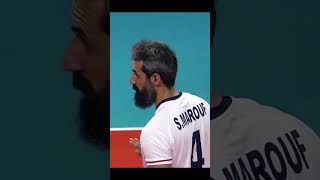 Marouf the World best setter and the Magesian of Iran volleyball viral shorts volleyball marouf [upl. by Zaccaria]