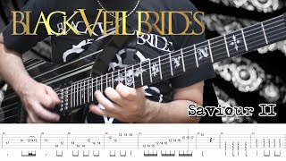 Black Veil Brides  Saviour II Guitar Cover  TABS  NEW SONG 2022 [upl. by Notsruht455]