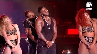 Jason Derulo  Swalla Live From Malta 2018 [upl. by Anyl]