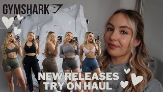 New in Gymshark Haul  February 2024 try on haul amp review plus discount code 🦈✨🛍 [upl. by Yetnruoc469]