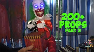 200 Small Halloween Props and Animatronics Part 2 [upl. by Llehcram]