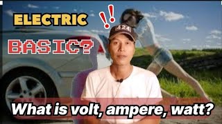 What is volt ampere and watt ဗို့၊အမ်ပီယာနဲ့ ဝပ် ဆိုတာ ဘာလဲ [upl. by Nilla]