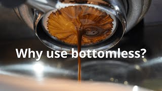 Bottomless Portafilter For Espresso  What Does It Do [upl. by Barth893]