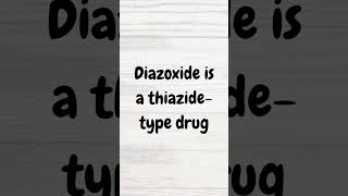 Mechanism of diazoxide in treating an insulinoma  MRCP revision  shorts insulin hypoglycemia [upl. by Assirt215]