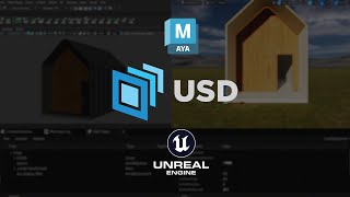 USD Export from Maya 2023 to UE5 [upl. by Noni41]