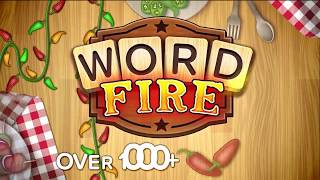 Play Word Fire  Free Word Games on Android [upl. by Ynaffets70]