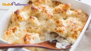 Cavolfiore gratinato RICETTA VELOCE [upl. by Leiand]