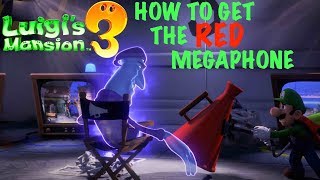 Luigis Mansion 3  How To Get The Red Megaphone 8F  Floor 8 [upl. by Connie]