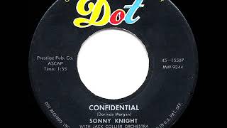 1956 HITS ARCHIVE Confidential  Sonny Knight [upl. by Erastus329]