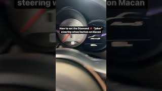 How to Set the Diamond ♦️ “Joker” button function on newer porsche macan [upl. by Phillis770]