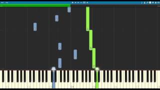 Triste – INTERMEDIATE  Piano Tutorial Synthesia [upl. by Paulo966]