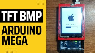 Display Picture using TFT Display and Arduino Mega  MCUFRIEND Library [upl. by Norga]