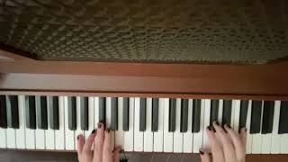 Fallen Down reprise on Old Slightly OutOfTune Piano [upl. by Nedyarb]