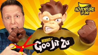 What’s Inside Heroes of Goo Jit Zu “Goo Battle Squad” Four Pack Adventure Fun Toy review [upl. by Assir]