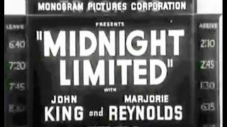 Train Crime Drama  Midnight Limited 1940 [upl. by Olatha]