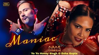 MANIAC  Bonus Track  fromquot Glory  I AM A MANIAC  HONEY SINGH NEW SONG​ esha HydraMusicSong [upl. by Mika]