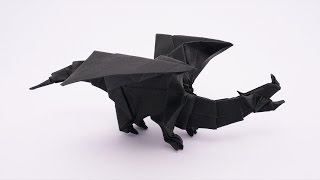 Origami Devil Dragon v2 Jo Nakashima [upl. by Notlrak484]