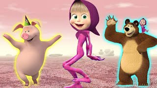 Masha and the Bear 2024  Dame Tu Cosita Cover MUSIC VIDEO [upl. by Mastic]