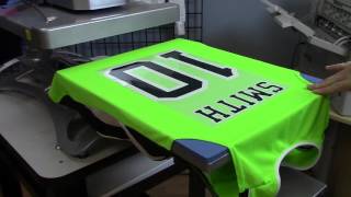 How Make a Custom Sports Jersey with DigitalHeatFX [upl. by Stambaugh457]