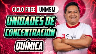 Unidades de concentración🧪 Química CICLO FREE [upl. by Ahsiugal]