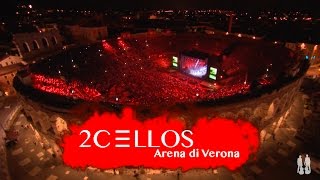 2CELLOS  Thunderstruck Live at Arena di Verona [upl. by Enyawed]