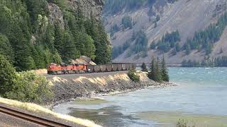 PNW Trip Quick Clip Trio of Unit Trains at Home Valley WA BNSF Fallbridge Sub [upl. by Orsini]