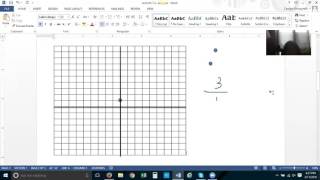 Plotting points and graphing lines in Microsoft Word [upl. by Flemming]