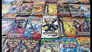 Opening A Custom Pokemon Booster Box [upl. by Anwahsat251]